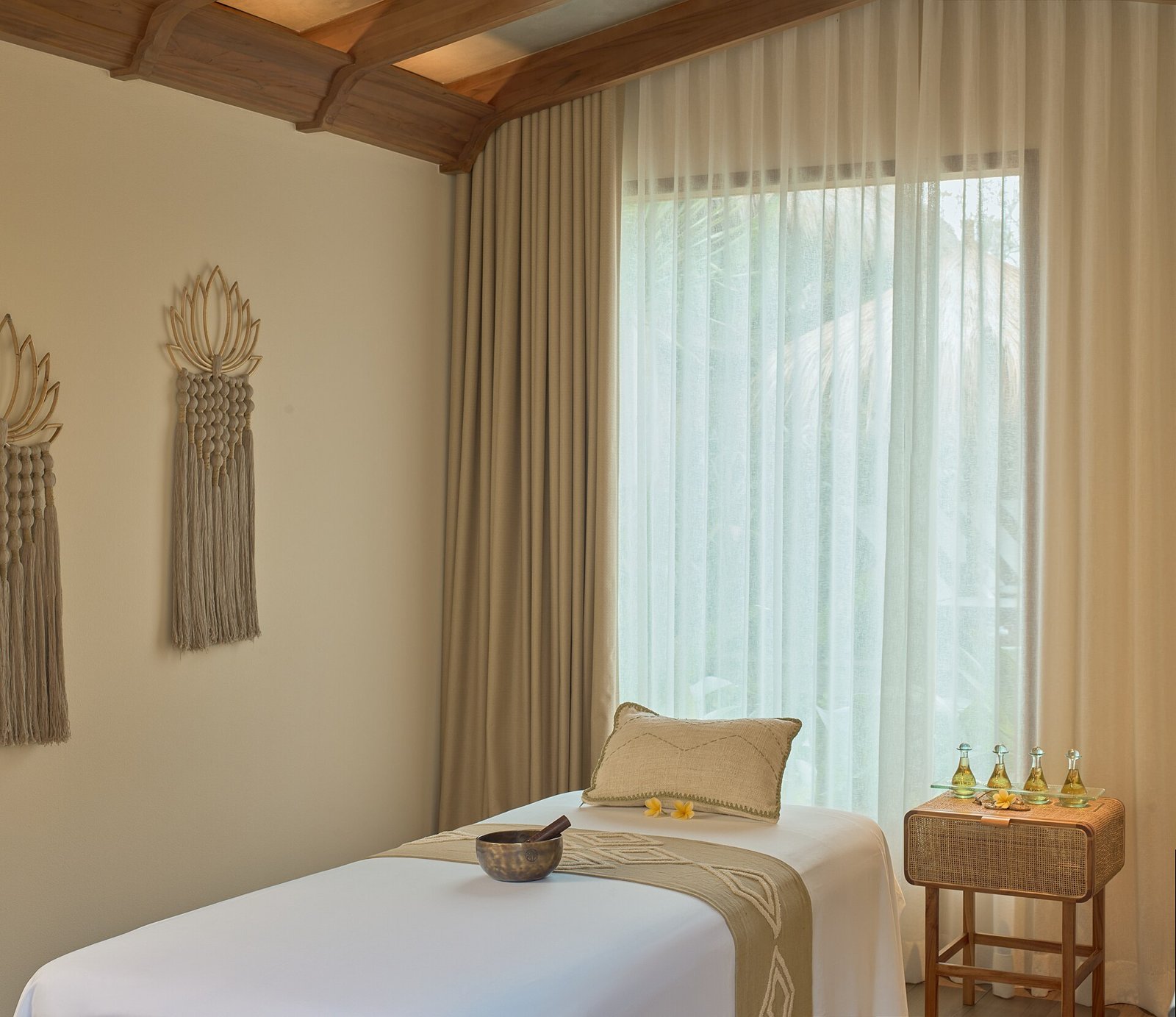 Spa treatment room